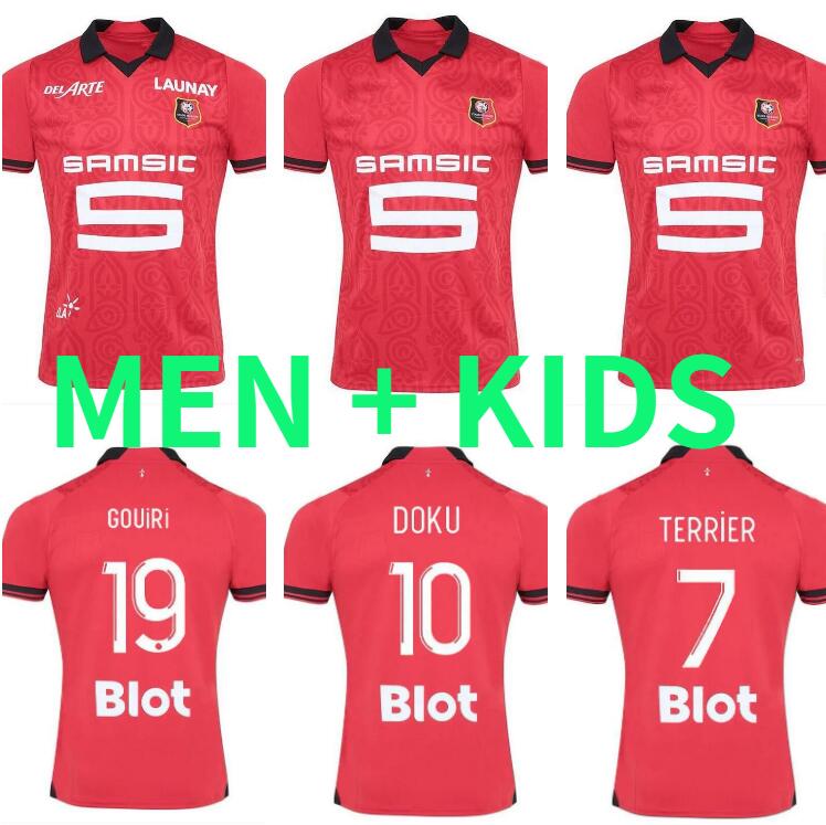 23 24 Rennes soccer Jerseys maillots Stade Rennais fc SULEMANA BOURIGEAUD TERRIER DOKU Guirassy 2023 2024 special football shirts men kids kit, Kids size
23 24 Rennes soccer Jerseys maillots Stade Rennais fc SULEMANA BOURIGEAUD TERRIER DOKU Guirassy 2023 2024 special football shirts men kids kit, Kids size