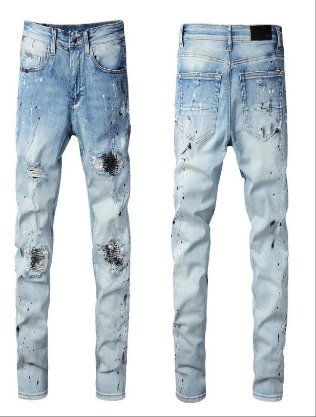 Mens Designer Jeans Star High Elastics Distressed Ripped Slim Fit Motorcycle Biker Denim For Men s Fashion Black Pants0325346350
Mens Designer Jeans Star High Elastics Distressed Ripped Slim Fit Motorcycle Biker Denim For Men s Fashion Black Pants0325346350