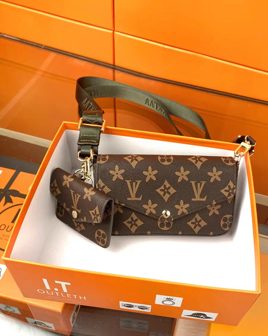 Multi/Felicie Pochette luxury mini purses crossbody designer bag woman handbag shoulder bags designer women 3 pieces set luxurys handbags with wallet purse, Red
Multi/Felicie Pochette luxury mini purses crossbody designer bag woman handbag shoulder bags designer women 3 pieces set luxurys handbags with wallet purse, Red