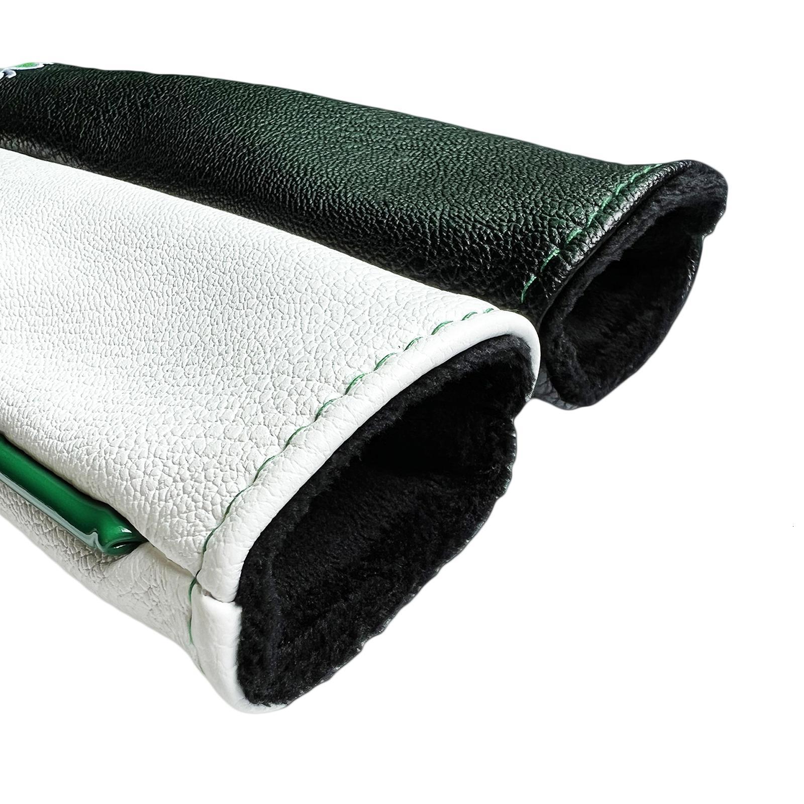 Other Golf Products PU Leather Alignment Rod Cover Case Holder Headcover Training Aid Club Equipment Guide Head Protection Accessories 230530