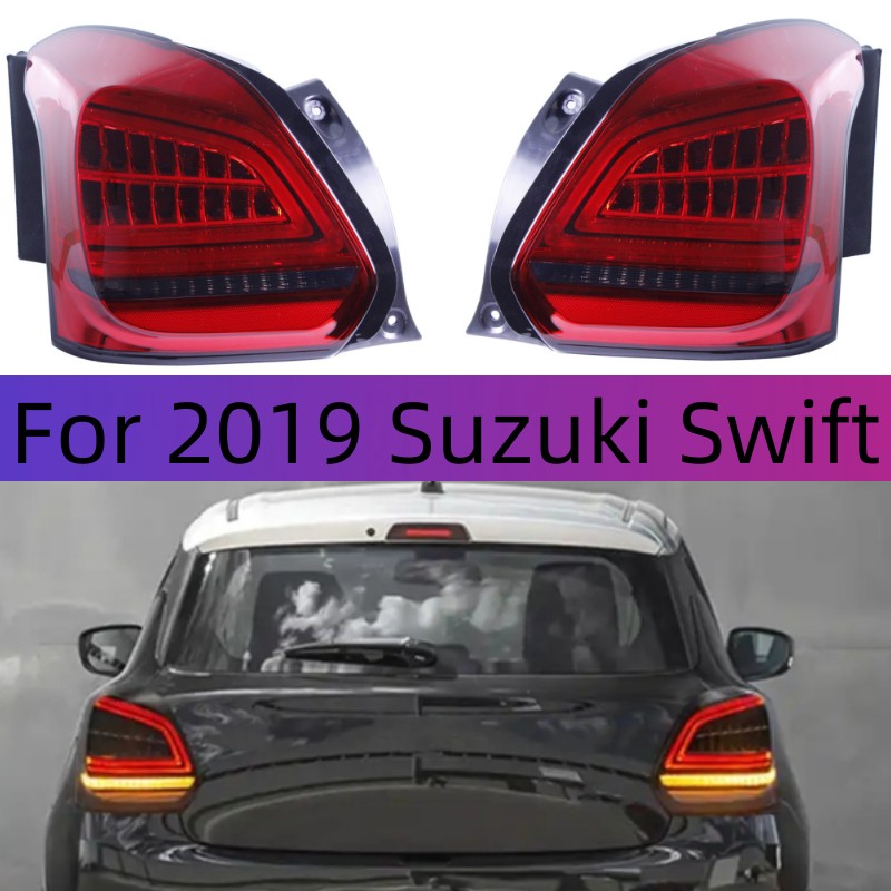 Car Styling for 20 19 Suzuki Swift Taillight Assembly LED Running Light Streamer Turn Signal Brake Reverse Lamp
Car Styling for 20 19 Suzuki Swift Taillight Assembly LED Running Light Streamer Turn Signal Brake Reverse Lamp