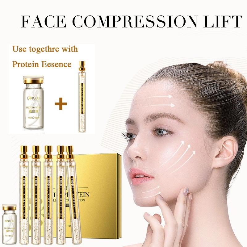 Oil New Korean Protein Thread Lifting Kit Absorbable Collagen Face Lift Plump Silk Fibroin Line Carving Anti Aging Essence
Oil New Korean Protein Thread Lifting Kit Absorbable Collagen Face Lift Plump Silk Fibroin Line Carving Anti Aging Essence