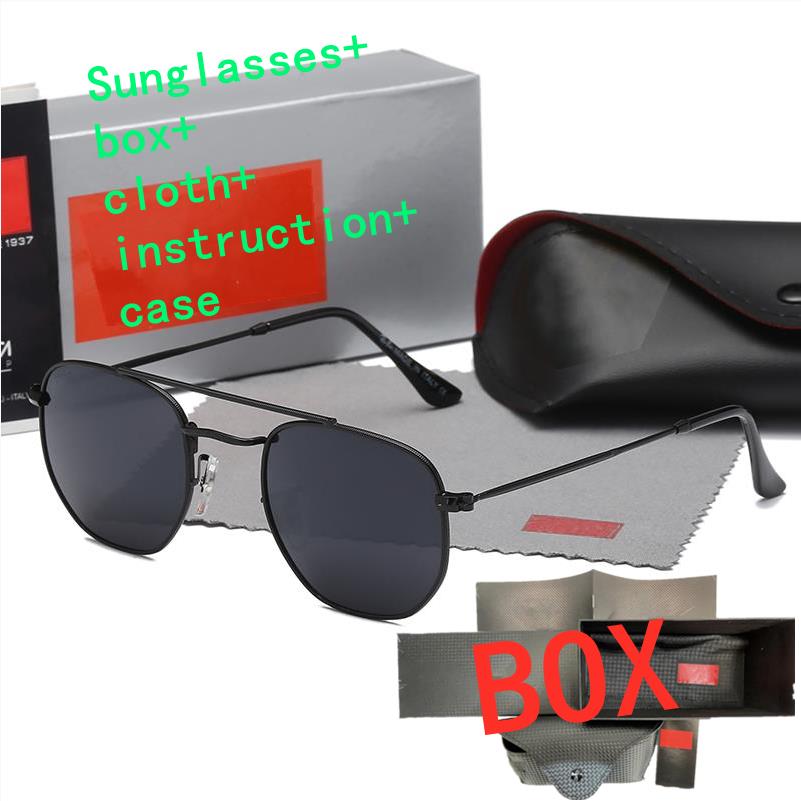 Brand Sunglasses Women Men Classic Vintage Alloy Frame raybans Tempered Glass Gradient Lens Sheep Leather Foot Sleeve Gafas De Sol R3648 with box
Brand Sunglasses Women Men Classic Vintage Alloy Frame raybans Tempered Glass Gradient Lens Sheep Leather Foot Sleeve Gafas De Sol R3648 with box