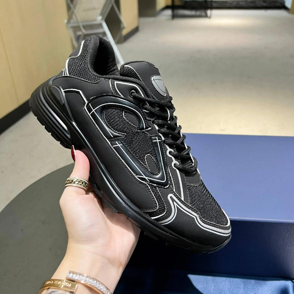 B30 Designer Sneakers Men Women shoes Vintage Chunky Casual Shoes Calfskin Mesh Grey Technical Oblique Runner Trainers Outdoor Shoe with box size 35-47 29, Color 14
B30 Designer Sneakers Men Women shoes Vintage Chunky Casual Shoes Calfskin Mesh Grey Technical Oblique Runner Trainers Outdoor Shoe with box size 35-47 29, Color 14