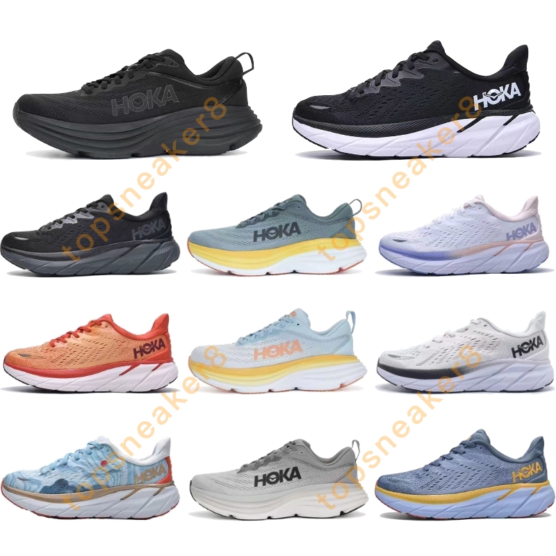 

Hoka Clifton 8 9 One One Running Shoes Hokas Bondi 8 Carbon 2 Women Men Low Top Mesh Trainers Triple White Black Free People On Cloud kawana Sports Sneakers Size 36-45, Brand shoes