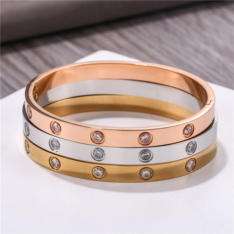 heart gold bracelet love bracelet nail screw bracelets U Gold Silver Rose Bangle Jewelry bracelets for women Party Wedding Engagement Valentine's Day jewelry Gifts
heart gold bracelet love bracelet nail screw bracelets U Gold Silver Rose Bangle Jewelry bracelets for women Party Wedding Engagement Valentine's Day jewelry Gifts
