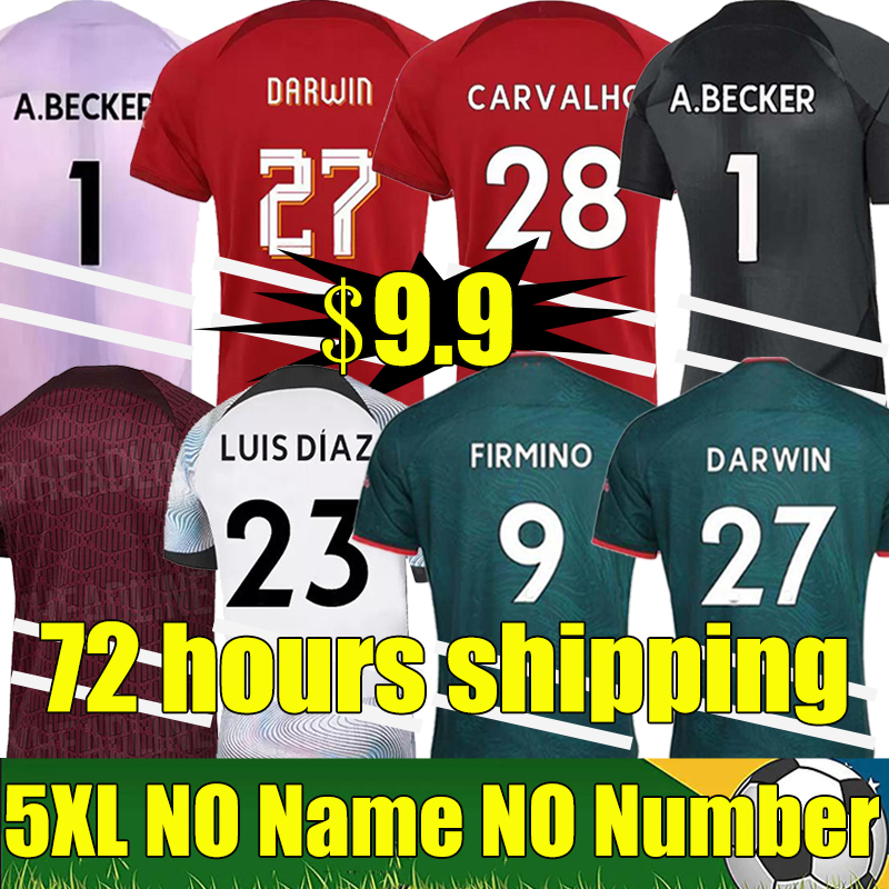 Clearance 9.9 4XL 5XL 2023 GAKPO#18 Soccer Jerseys Mohamed DARWIN 27 Diogo Luis DIaz Fabio Alexander Arnold 3rd football shirt No Name No Number Fast shipping In stock, 22-23 away
Clearance 9.9 4XL 5XL 2023 GAKPO#18 Soccer Jerseys Mohamed DARWIN 27 Diogo Luis DIaz Fabio Alexander Arnold 3rd football shirt No Name No Number Fast shipping In stock, 22-23 away