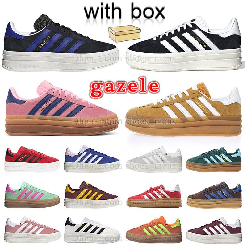 Bold Gazelle Platform Designer Shoes Mens Womens Low x g Vegan Black White Lucid Blue Bird Pink Glow Gum Outdoor Flat Sneakers Sambas OG Dhgate Trainers With Box, Bold 10
Bold Gazelle Platform Designer Shoes Mens Womens Low x g Vegan Black White Lucid Blue Bird Pink Glow Gum Outdoor Flat Sneakers Sambas OG Dhgate Trainers With Box, Bold 10