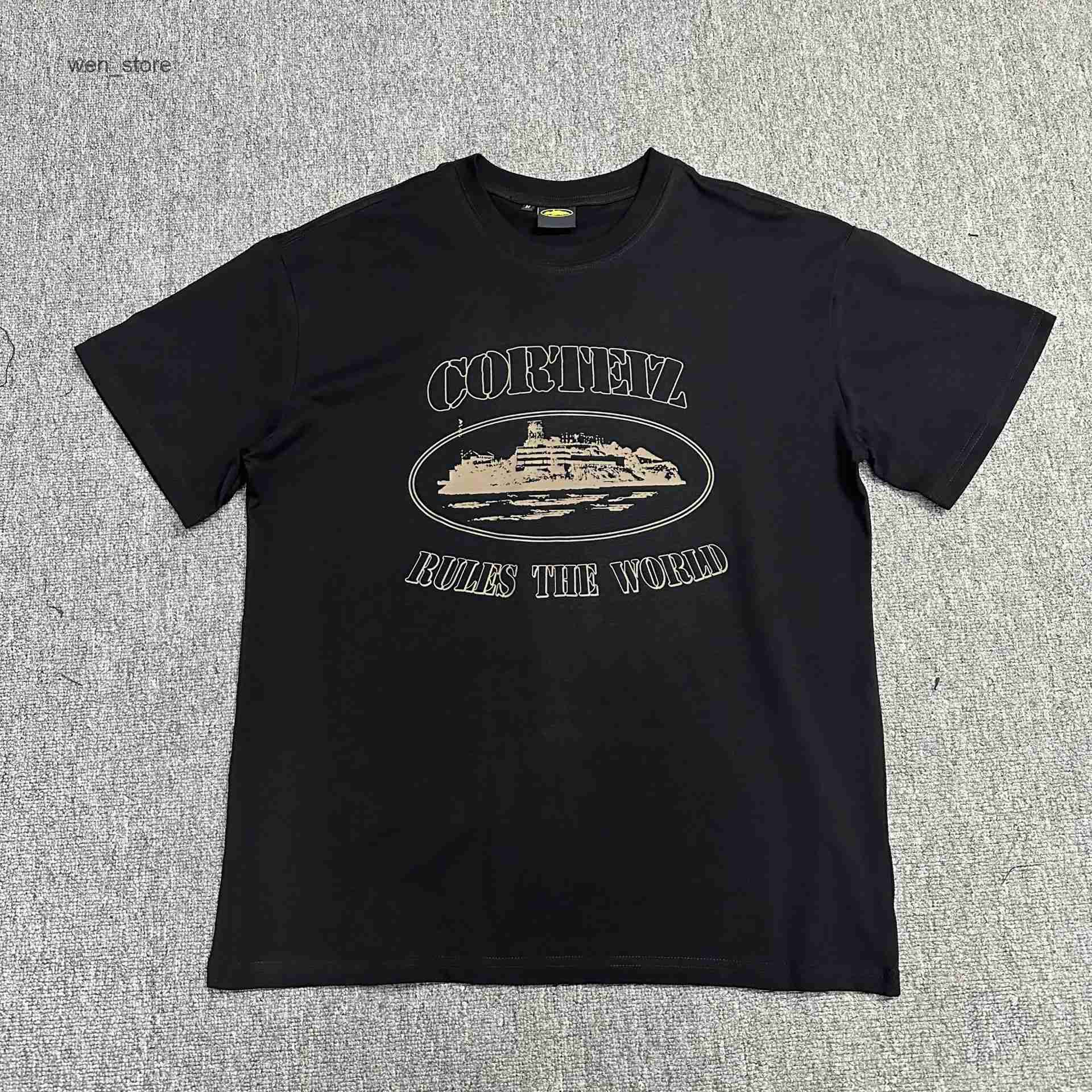 23 Year New Corteiz Designer Hot Selling Demon Island T-shirt Short Sleeve Letter Print High Weight Double Yarn Fashion 5 9FJX
23 Year New Corteiz Designer Hot Selling Demon Island T-shirt Short Sleeve Letter Print High Weight Double Yarn Fashion 5 9FJX