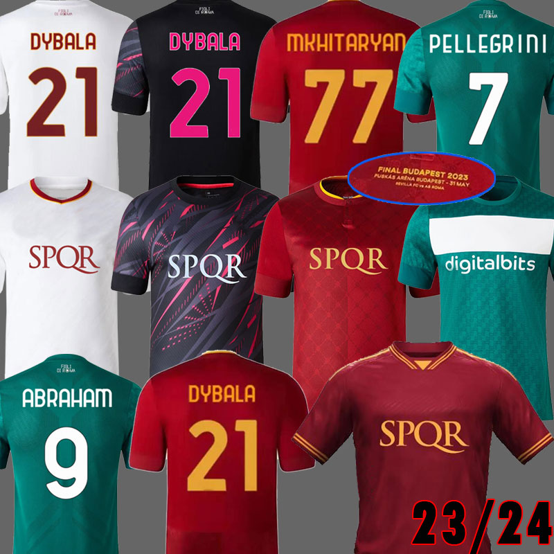 2023 roma Finals SOCCER JERSEYS Legacy Aries Collection DYBALA 23 Football shirts home belotti CELIK Pellegrini Abraham Wijnaldum Zaniolo men kids kit Uniform, Special black
2023 roma Finals SOCCER JERSEYS Legacy Aries Collection DYBALA 23 Football shirts home belotti CELIK Pellegrini Abraham Wijnaldum Zaniolo men kids kit Uniform, Special black