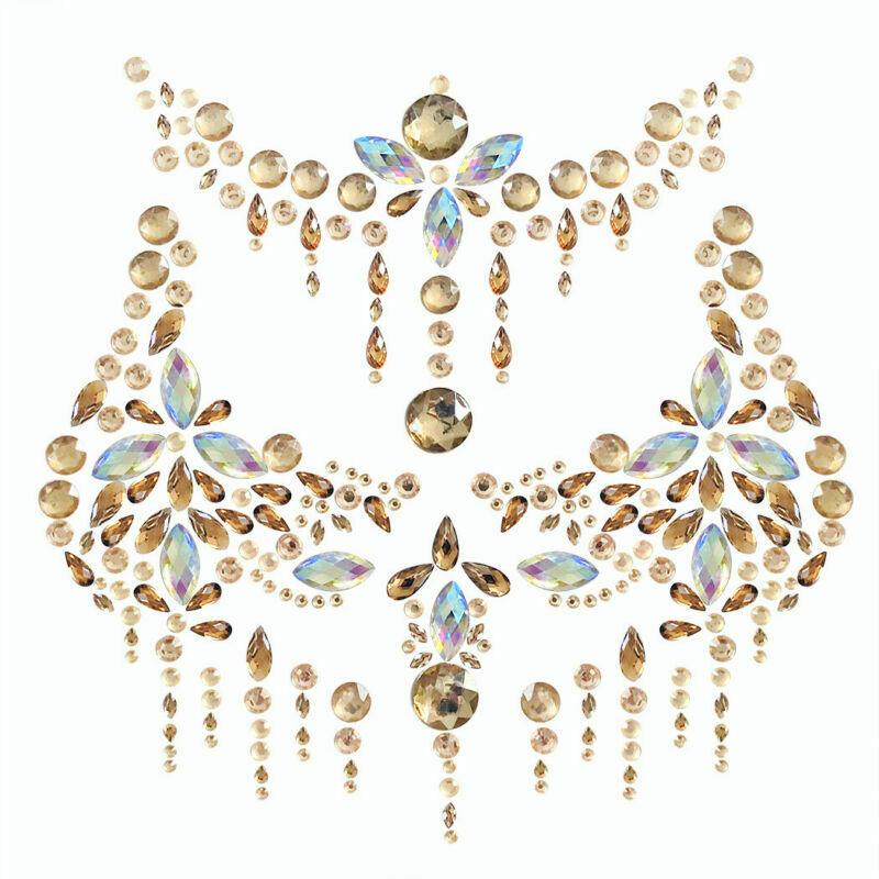 Tattoos Women Body Glitter Jewels Breast Crystal Tattoo Sticker Sexy Gem Adhesive Nipple Cover INS Chest Paste for Party Halloween 1pc
Tattoos Women Body Glitter Jewels Breast Crystal Tattoo Sticker Sexy Gem Adhesive Nipple Cover INS Chest Paste for Party Halloween 1pc