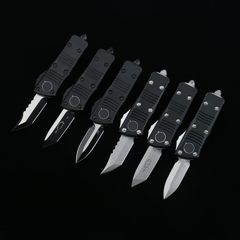 DIQIFENG US Italian Style Mini-M Automatic knife D2 Steel 6061-T6 Aviation Aluminum alloy Handle Multifunctional Hand EDC Tools Pocket Knives
DIQIFENG US Italian Style Mini-M Automatic knife D2 Steel 6061-T6 Aviation Aluminum alloy Handle Multifunctional Hand EDC Tools Pocket Knives