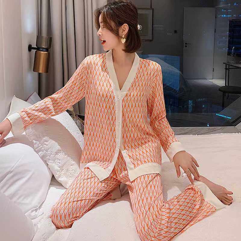 Fp7u Mji2 B938 Women's Two Piece Pants Women's Pajamas Sets Woman Pajama Party Summer v Neck Design Suit Long Sleeve Trousers Set Home Clothes Sexy Satin Silk Pijamas, 10
Fp7u Mji2 B938 Women's Two Piece Pants Women's Pajamas Sets Woman Pajama Party Summer v Neck Design Suit Long Sleeve Trousers Set Home Clothes Sexy Satin Silk Pijamas, 10