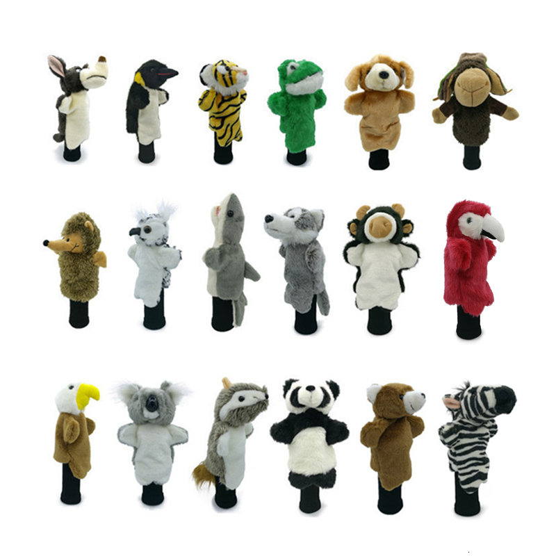 Other Golf Products Plush Animal Golf Rescue Head Cover Only For Hybrid Golf Club Headcover Mascot Novelty Cute Gift 230530