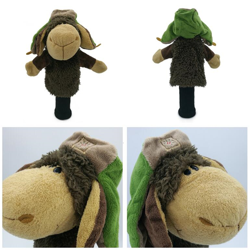 Other Golf Products Plush Animal Golf Rescue Head Cover Only For Hybrid Golf Club Headcover Mascot Novelty Cute Gift 230530