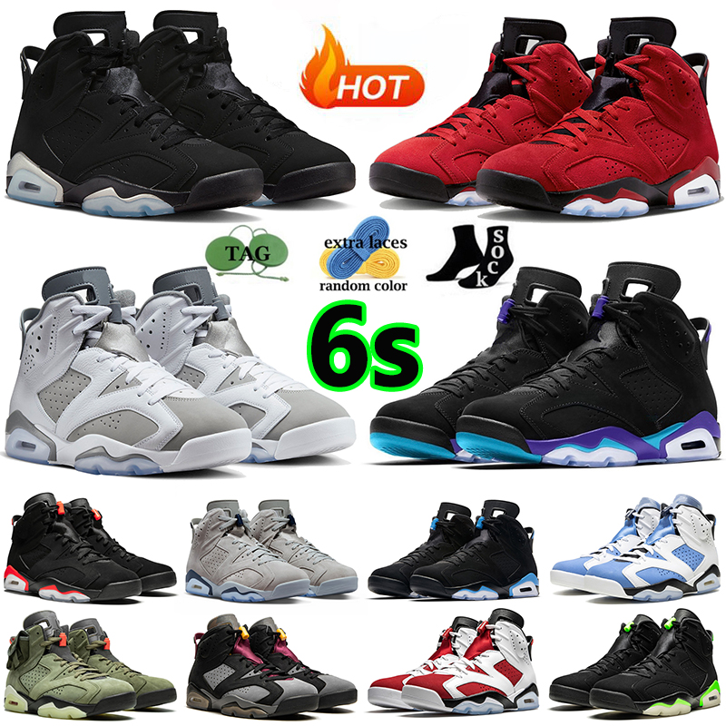 Jumpman 6 Basketball Shoes 6s Toro Bravo sneakers Aqua Cool Grey Georgetown Metallic Silver UNC Black Infrared Cactus Jack Oreo men women outdoor sports trainers, #11
Jumpman 6 Basketball Shoes 6s Toro Bravo sneakers Aqua Cool Grey Georgetown Metallic Silver UNC Black Infrared Cactus Jack Oreo men women outdoor sports trainers, #11