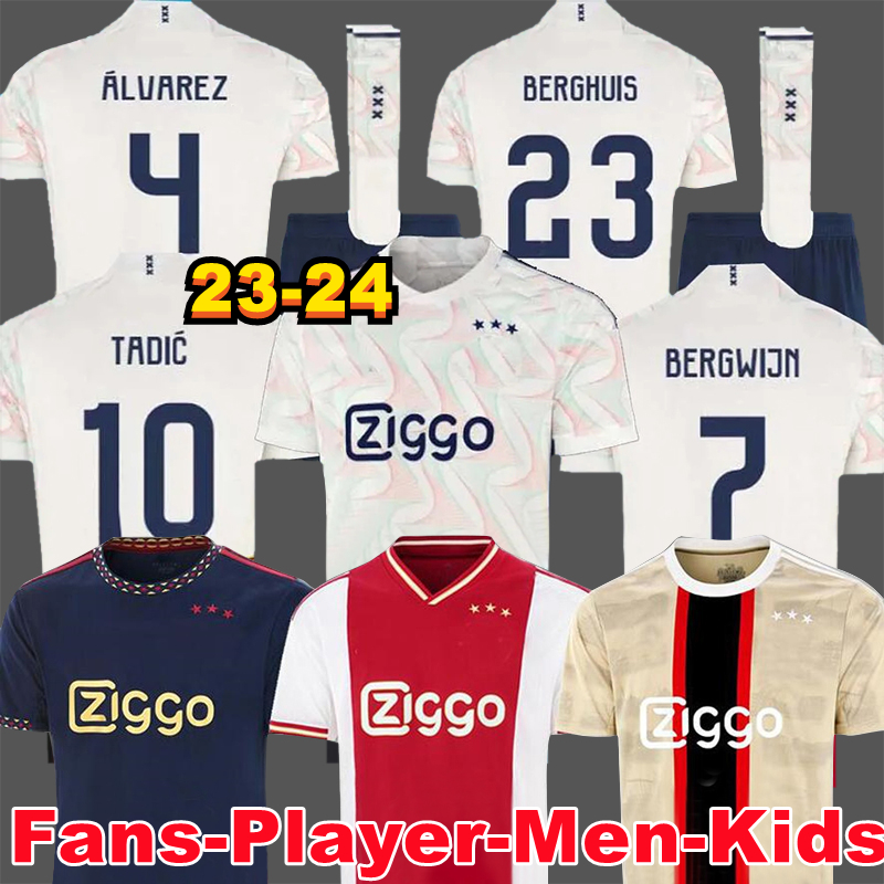 TADIC 23 24 Soccer Jerseys fan player BASSEY BERGHUIS Third black Kit BERGWIJN ase iu 2023 2024 away Retro football shirts men kids uniforms aJaXS jersey, 22/23 third kids+socks
TADIC 23 24 Soccer Jerseys fan player BASSEY BERGHUIS Third black Kit BERGWIJN ase iu 2023 2024 away Retro football shirts men kids uniforms aJaXS jersey, 22/23 third kids+socks