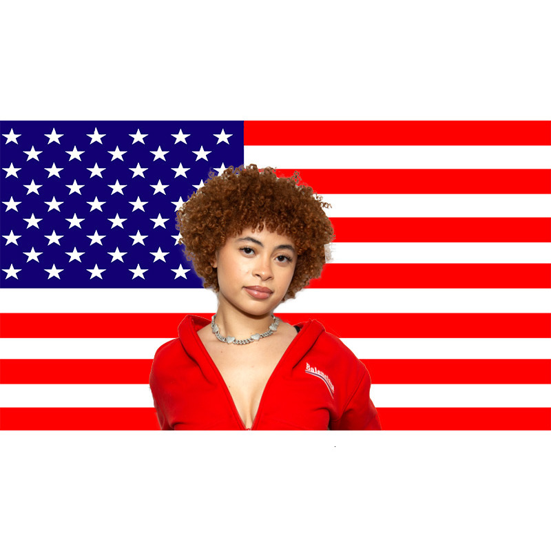 Banner Flags Ice Spice American Flag 3x5ft Rap Sexy USA Music Singer Star Silk Fabric Art Decor Custom ICE SPICE 230531
Banner Flags Ice Spice American Flag 3x5ft Rap Sexy USA Music Singer Star Silk Fabric Art Decor Custom ICE SPICE 230531