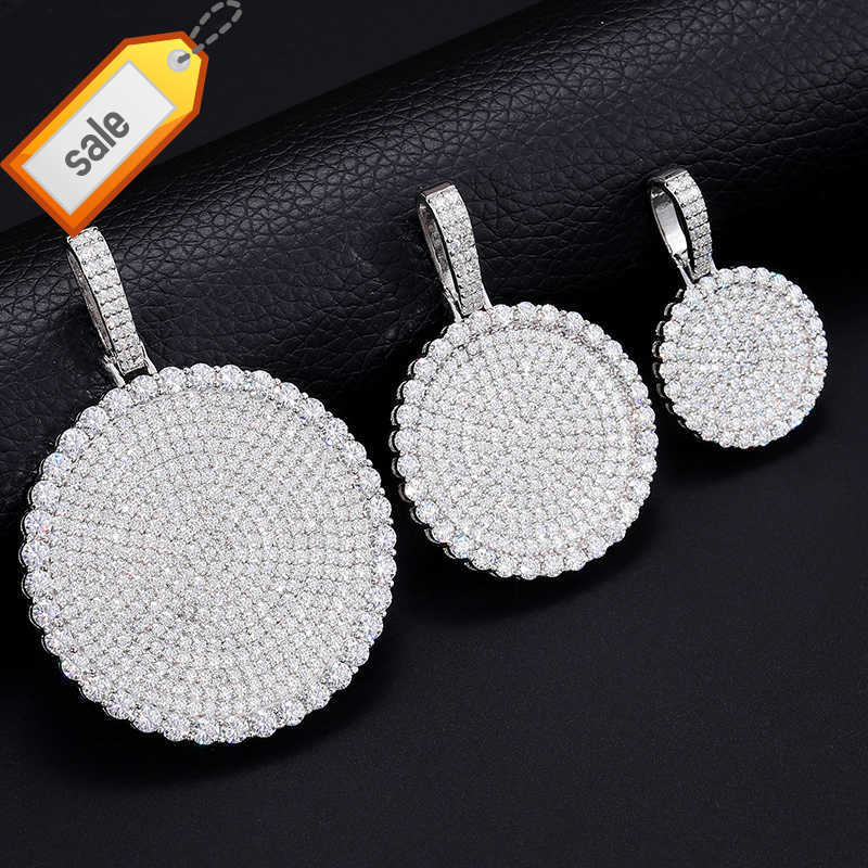Fine Hip Hop Jewelry 20/30/40mm Silver Pass Diamond Tester VVS Moissanite Iced Out Disc Coin Tag Pendant Necklace For Men Women
Fine Hip Hop Jewelry 20/30/40mm Silver Pass Diamond Tester VVS Moissanite Iced Out Disc Coin Tag Pendant Necklace For Men Women