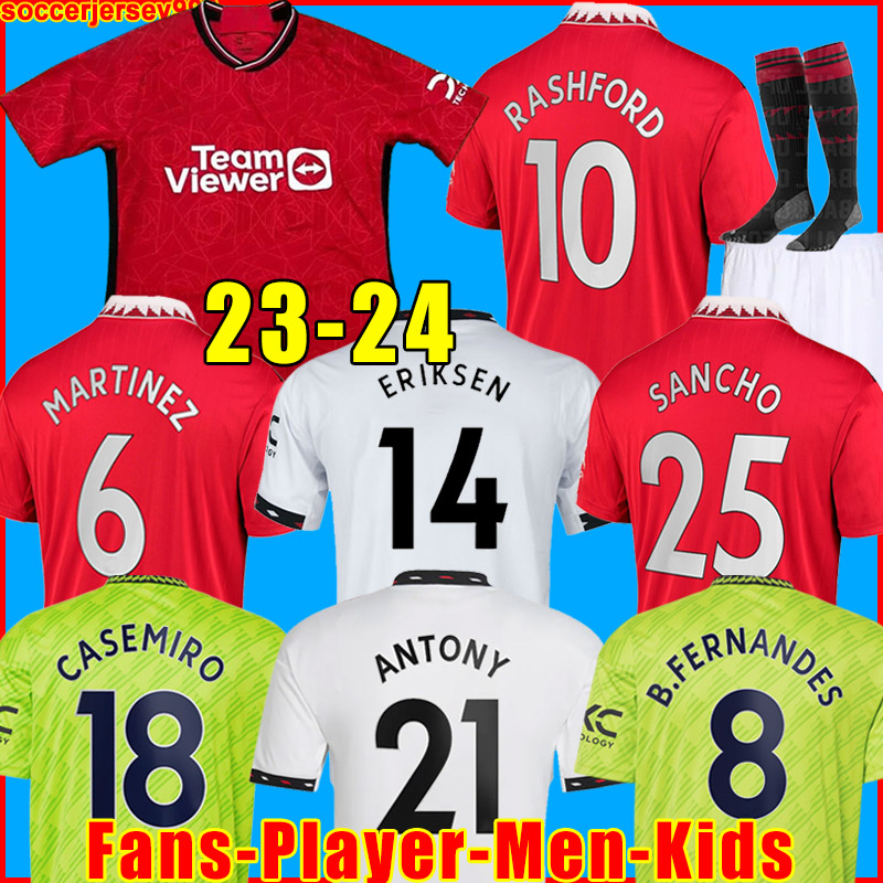 ANTONY SANCHO RASHFORD soccer jerseys 22 23 24 B. FERNANDES MANCHESTERS 2023 2024 player version MANS UTD CASEMIRO SHAW MARTINEZ football shirt men kids kit uniforms, 2/23 kids away + socks
ANTONY SANCHO RASHFORD soccer jerseys 22 23 24 B. FERNANDES MANCHESTERS 2023 2024 player version MANS UTD CASEMIRO SHAW MARTINEZ football shirt men kids kit uniforms, 2/23 kids away + socks