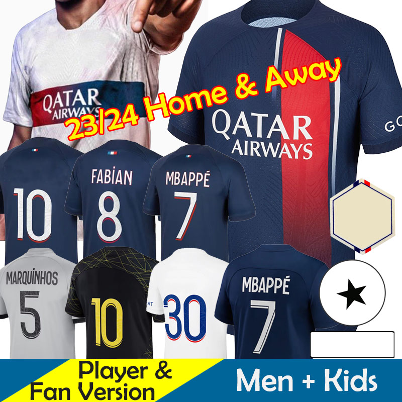 23/24 Maillot PSGS MBAPPE Soccer Jerseys Kid Kit Player Version Training Pre Match 2023 2024 Maglia Paris Home Away Set Football Shirt Tracksuit HAKIMI FABIAN VITINHA, Home wc patch
23/24 Maillot PSGS MBAPPE Soccer Jerseys Kid Kit Player Version Training Pre Match 2023 2024 Maglia Paris Home Away Set Football Shirt Tracksuit HAKIMI FABIAN VITINHA, Home wc patch