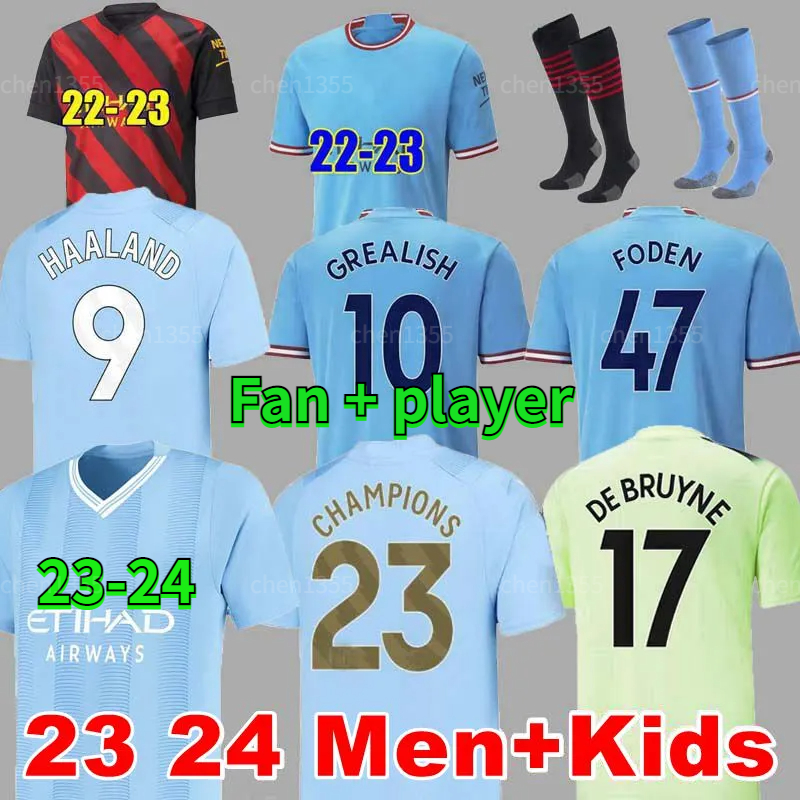 HAALAND soccer jersey 23 24 DE BRUYNE MANS CITIES GREALISH STERLING G. JESUS FERRAN MAHREZ MANCHESTERS foden 2023 2024 football shirt uniforms men kids kit, 23 24 home +epl
HAALAND soccer jersey 23 24 DE BRUYNE MANS CITIES GREALISH STERLING G. JESUS FERRAN MAHREZ MANCHESTERS foden 2023 2024 football shirt uniforms men kids kit, 23 24 home +epl