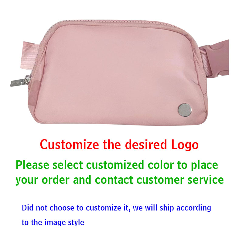 Outdoor Bags Women Men Waistpacks Gym Elastic Adjustable Strap Zipper Yoga Waterproof Diagonal Hanging Bag 0213