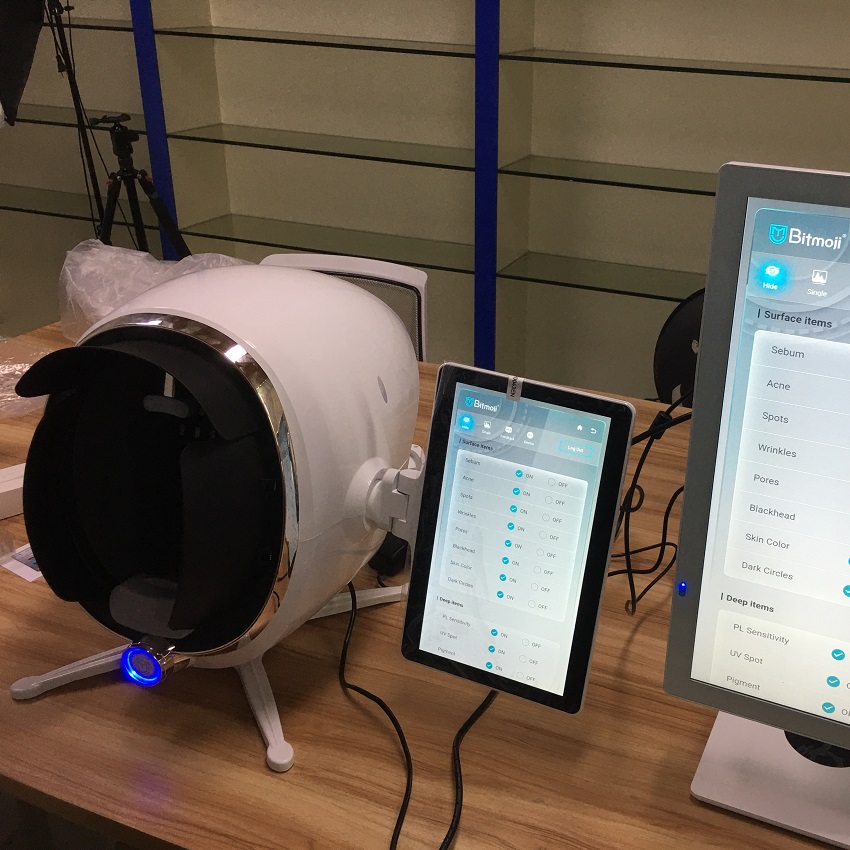 NEW 3D Magic Mirror Skin Analyzer Machine, Advanced Beauty Face and Skin Analyzing Equipment, Elight Technology for Professional Skin Care Analysis