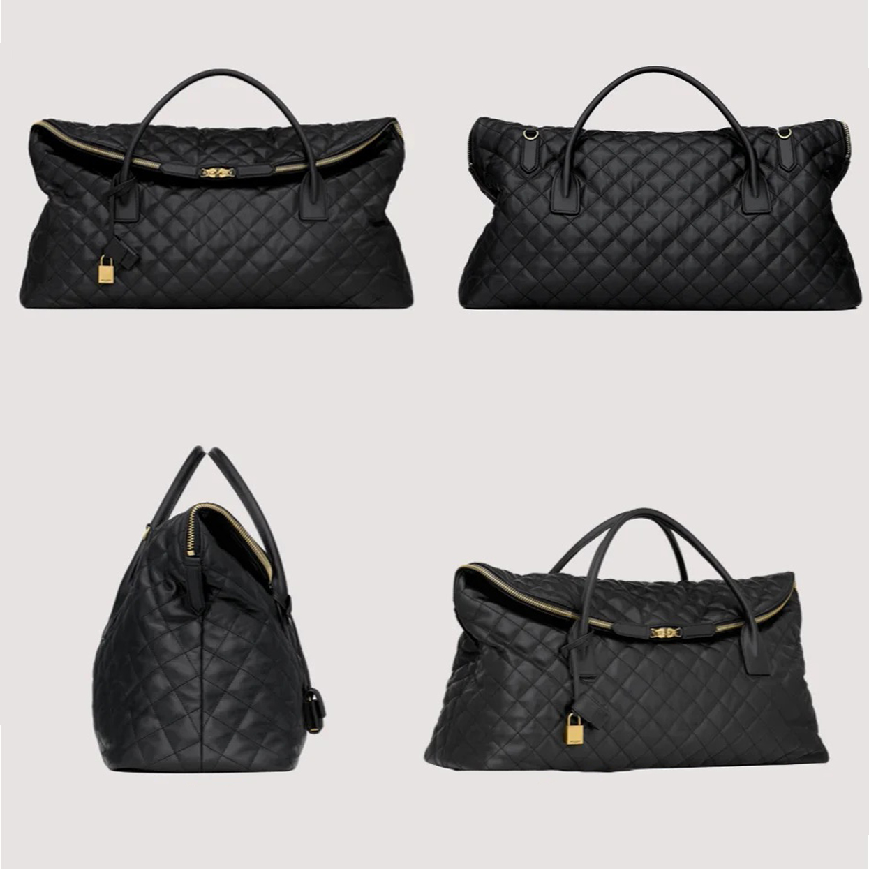 es quilted leather travel bag Luxury Designers Zipper cross body totes black clutch top handle bags Womens Wallet Shoulder lady handbag Soft duffle cosmetic bag mans
es quilted leather travel bag Luxury Designers Zipper cross body totes black clutch top handle bags Womens Wallet Shoulder lady handbag Soft duffle cosmetic bag mans