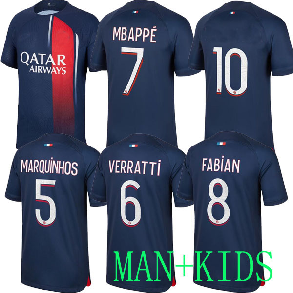 MBAPPE psGs HAKIMI soccer jerseyS Vitinha N.Mendes 22 23 24 Maillots de football 2023 MARQUINHOS VERRATTI FOURTH kids kit shirt uniforms AWAY ENFANT Fabian Sanches, 23 24 gk kids
MBAPPE psGs HAKIMI soccer jerseyS Vitinha N.Mendes 22 23 24 Maillots de football 2023 MARQUINHOS VERRATTI FOURTH kids kit shirt uniforms AWAY ENFANT Fabian Sanches, 23 24 gk kids