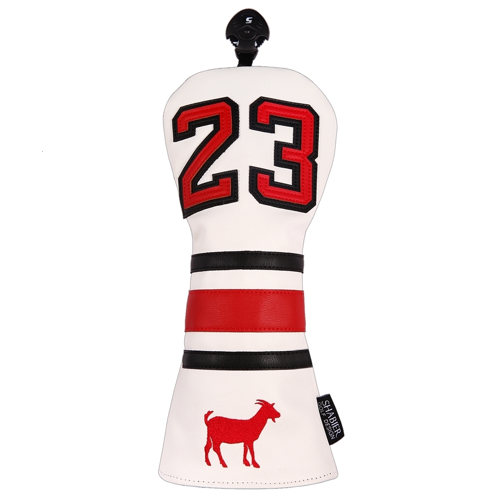 Other Golf Products PU Leather Number 23 Club Headcover Set 460CC Driver and FW Fariway Wood Hybird Cover 230530