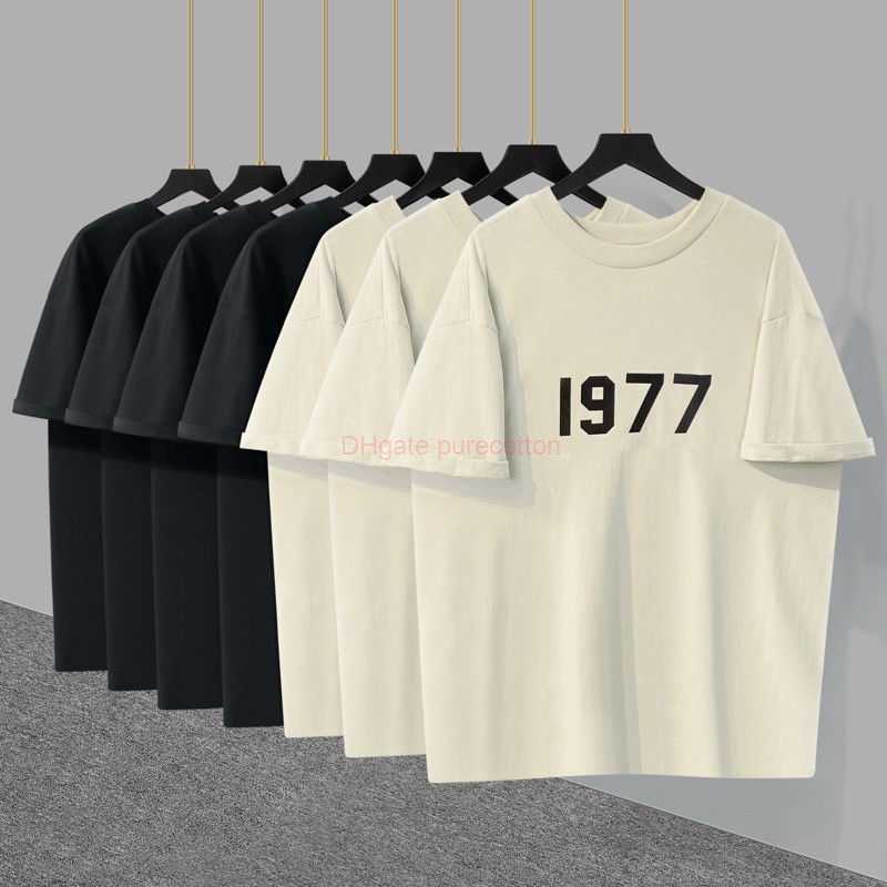 Designer Fashion Clothing ESS Tees Tshirts FOG Fears Of God Multi Thread Essen Flocking 1977 Short Sleeve Mens Tshirt Loose American High Street Fashion Luxury Casua, 1977 short sleeve black
Designer Fashion Clothing ESS Tees Tshirts FOG Fears Of God Multi Thread Essen Flocking 1977 Short Sleeve Mens Tshirt Loose American High Street Fashion Luxury Casua, 1977 short sleeve black