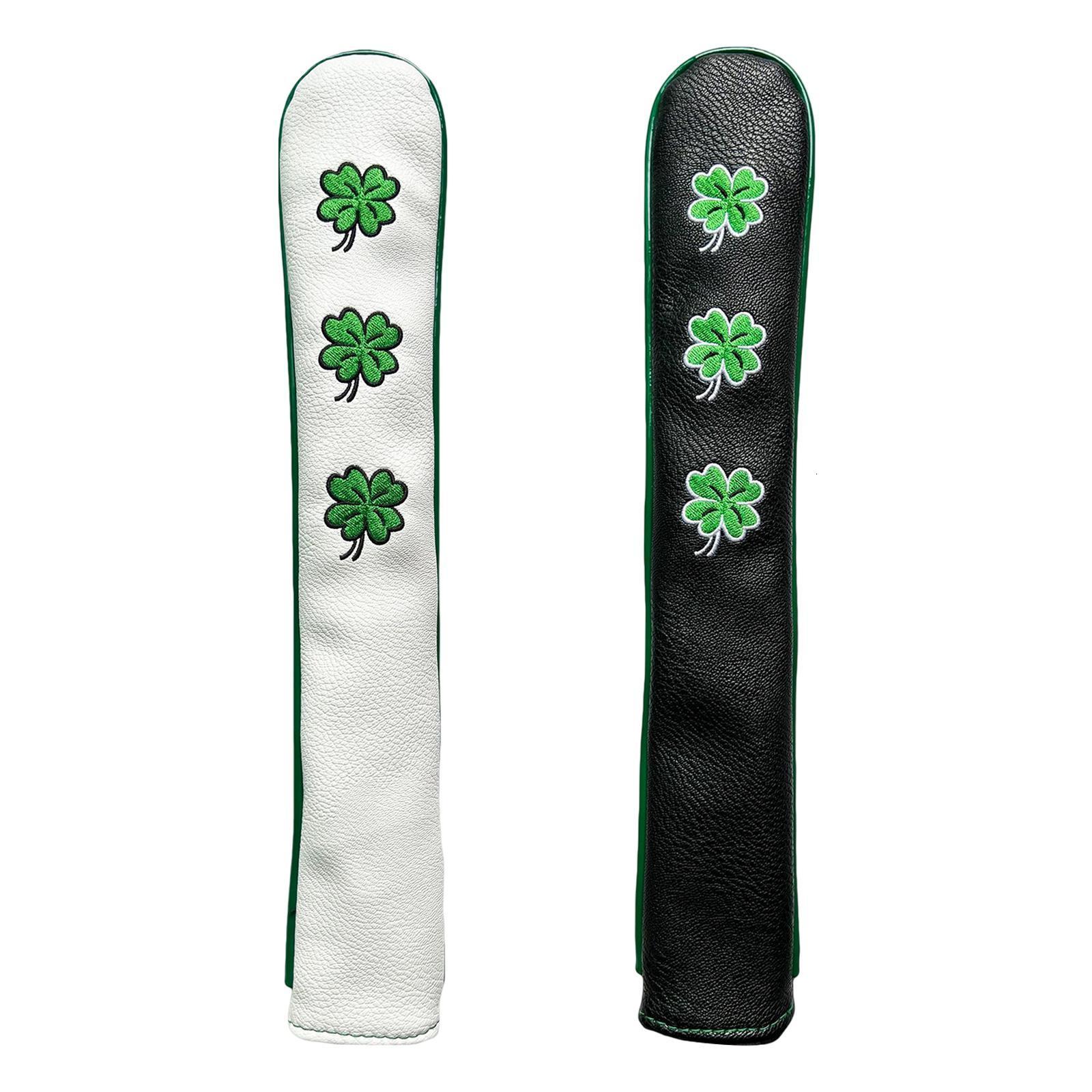 Other Golf Products PU Leather Alignment Rod Cover Case Holder Headcover Training Aid Club Equipment Guide Head Protection Accessories 230530