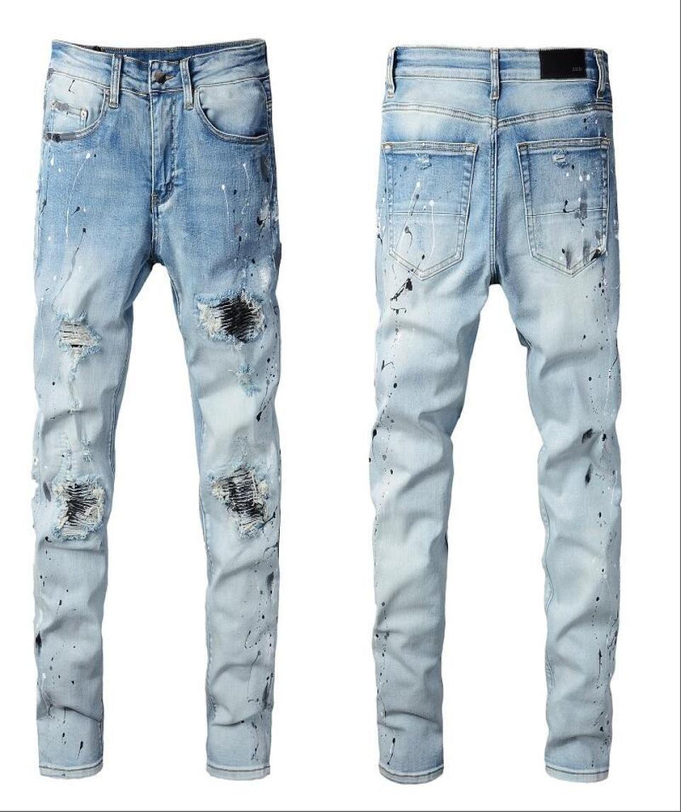 Mens Designer Jeans Star High Elastics Distressed Ripped Slim Fit Motorcycle Biker Denim For Men s Fashion Black Pants0328733289
Mens Designer Jeans Star High Elastics Distressed Ripped Slim Fit Motorcycle Biker Denim For Men s Fashion Black Pants0328733289