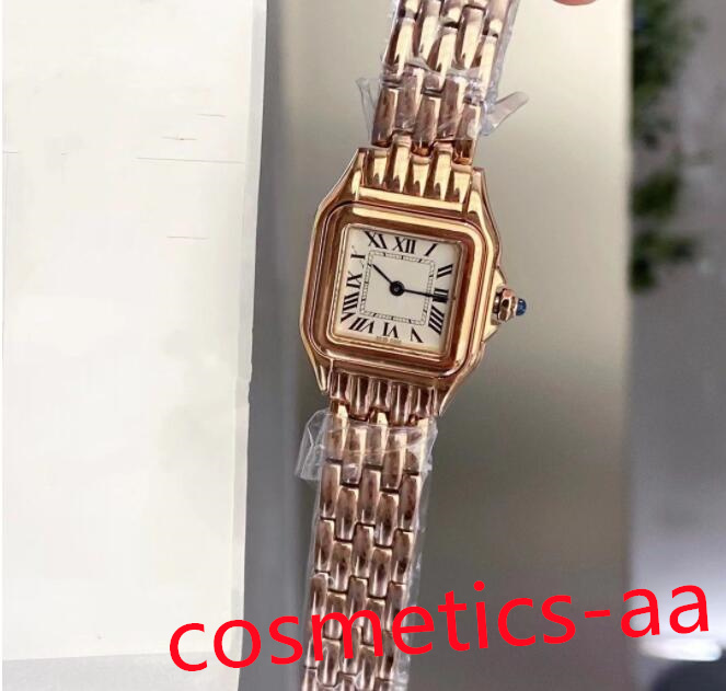 Multicolor 22mm 27mm Womens Mens Square Quartz Watch Leather Steel Strap Sapphire Glass Watches Fashion Sport Life Waterproof Diamond Designer WristWatch