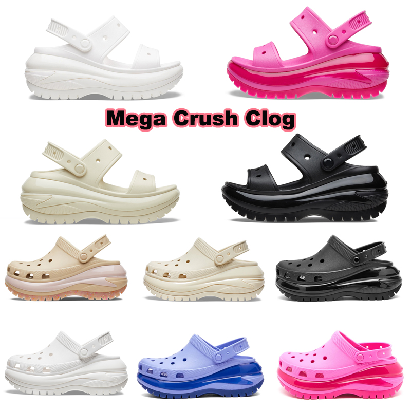 Designer Sandals Mega Crush Clog Platform Slide Slippers Women Sneakers Triple White Black Bone Moon Jelly Juice Waterproof Beach Shoes
Designer Sandals Mega Crush Clog Platform Slide Slippers Women Sneakers Triple White Black Bone Moon Jelly Juice Waterproof Beach Shoes
