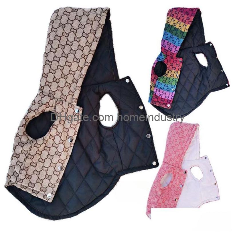 Dog Apparel Designer Clothes Classic Lettering Pattern Pets Winter Coat Puppy Jacket Warm Padded Pet Snow Vest Doggy Outdoor Lightwe Dhv98, Brown
Dog Apparel Designer Clothes Classic Lettering Pattern Pets Winter Coat Puppy Jacket Warm Padded Pet Snow Vest Doggy Outdoor Lightwe Dhv98, Brown