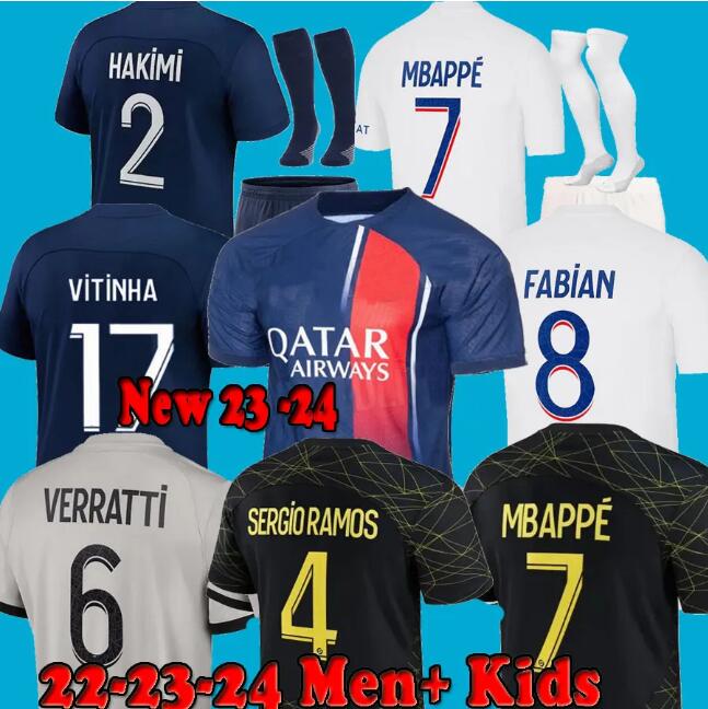 2023 2024 paris soccer jerseys 22 23 Maillots de football MARQUINHOS VERRATTI MBAPPE HAKIMI Fabian 2023 2024 PSGs men kids kit shirt uniforms HOMME ENFANT, Kids 22/23 away
2023 2024 paris soccer jerseys 22 23 Maillots de football MARQUINHOS VERRATTI MBAPPE HAKIMI Fabian 2023 2024 PSGs men kids kit shirt uniforms HOMME ENFANT, Kids 22/23 away