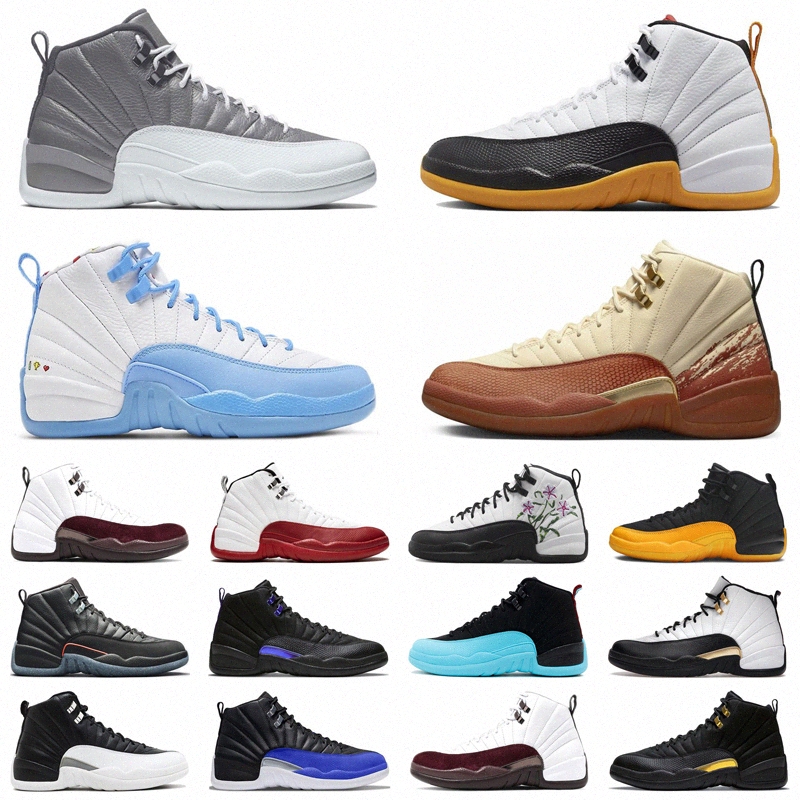 Jumpman 12 12s Flu Cherry with box mens womens Playoffs Royalty Black Taxi Utility Grind University Gold Cool Grey Legend blue Basketball Shoes
Jumpman 12 12s Flu Cherry with box mens womens Playoffs Royalty Black Taxi Utility Grind University Gold Cool Grey Legend blue Basketball Shoes