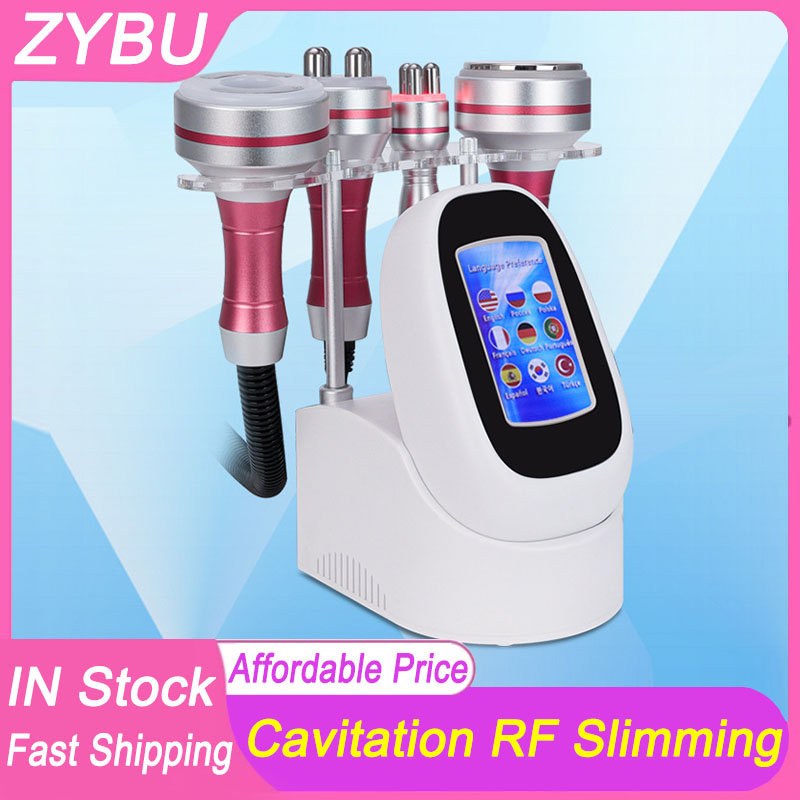 New Arrival 4in1 Lipo Slimming 40k Cavitation Ultrasonic RF Machine Weight Reduce Fat Loss Vacuum Cellulite Reduction RF Anti Wrinkle Skin Tightening 