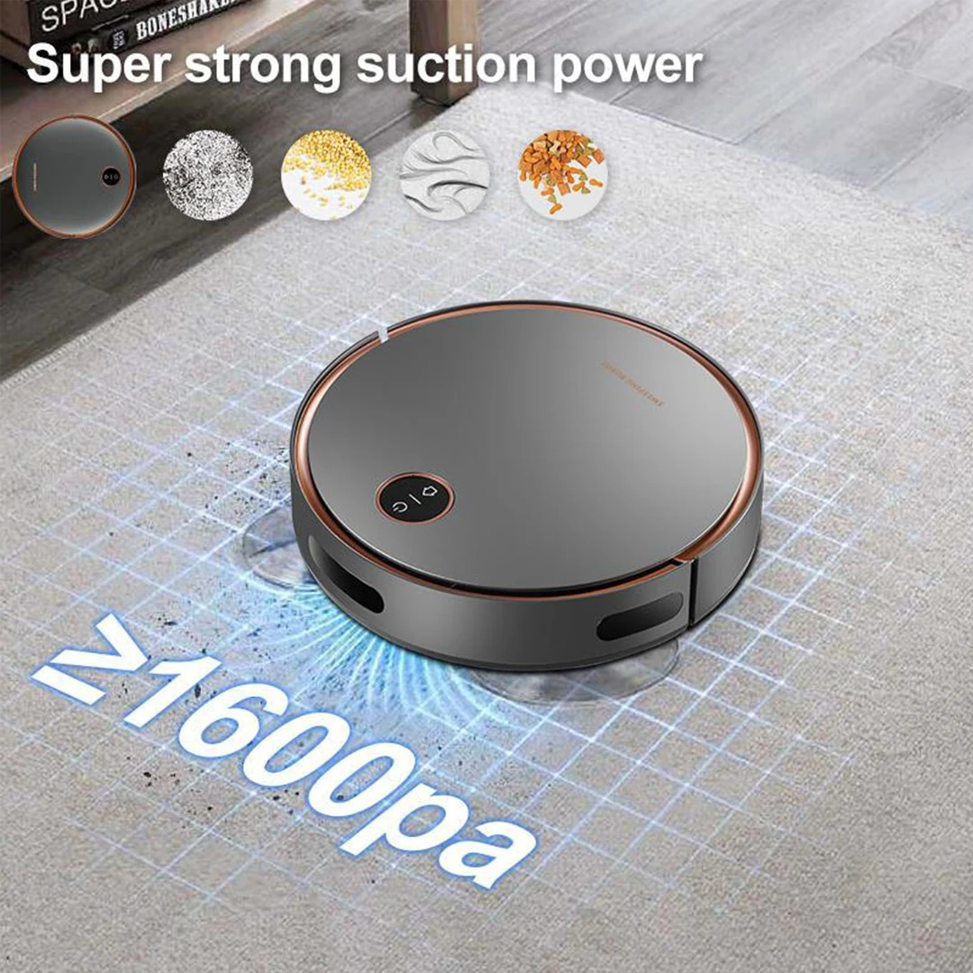 Robotic Vacuums TIZETH Intelligent Robot Vacuum Cleaner Automatic Wireless Sweeper Floor Cleaning Wet and Dry Dual Use 231130