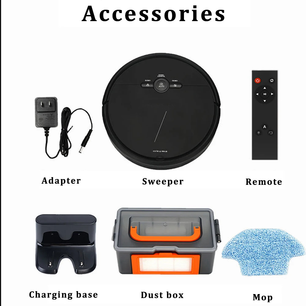 Robotic Vacuums Smart 3600PA Robot Vacuum Cleaner Sweeper Autocharge APP Remote Control Navigation Area On Map Sweeping For Home Cleaning 231130