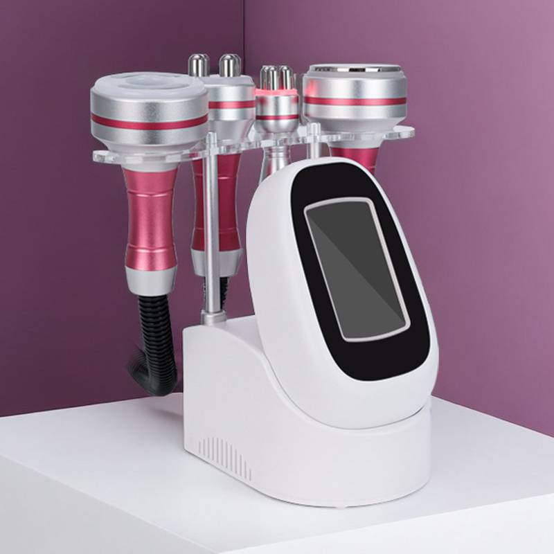 NEW 4 in 1 Vacuum Lipo Ultrasonic Cavitation Radio Frequency Multipolar RF Body Slimming Machine Skin Lifting Tighten Anti-wrink Body Shaping Sculptin