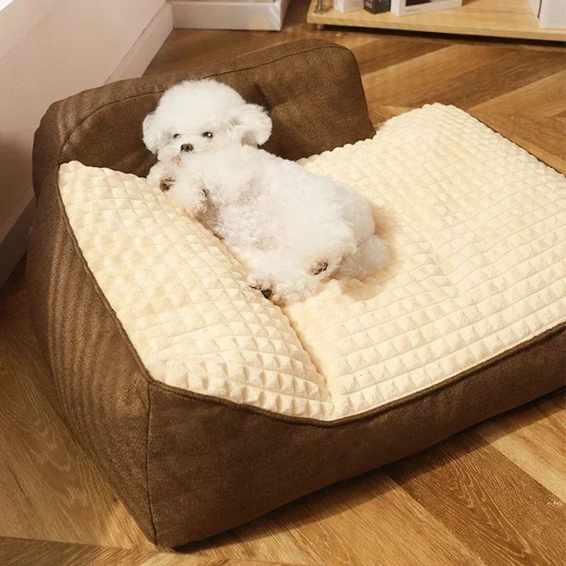 kennels pens Dog Blanket Bed Dog Cat Warm Sleeping Bed Cozy Nest Mat Medium Large Dogs Thicken Cushion Kennel Cat Pad Pet Supplies 231130