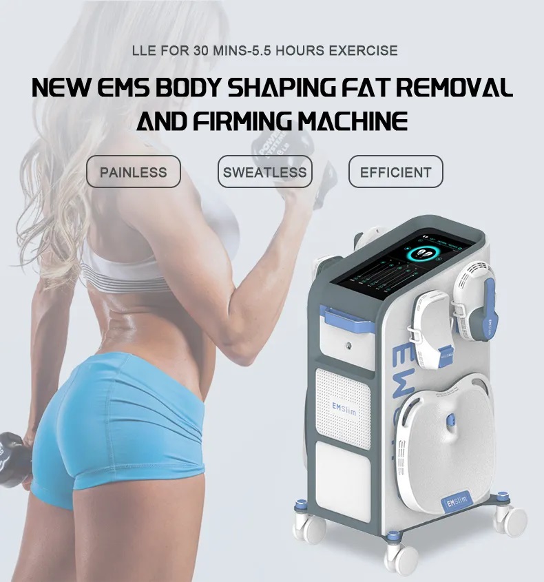 Factory Directly Hi-emt 4 Handles Body Sculpt Slim Beauty Ems ENO Emslim Muscle Stimulator Ems Shaping Sculpt Fat Burning Buttock Lift Machine
