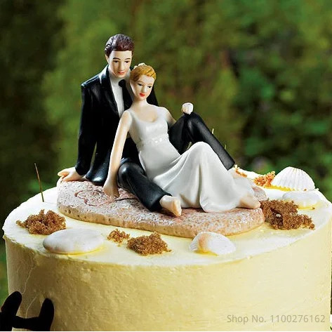 Cake Tools Cake Toppers Dolls Bride and Groom Figurines Funny Wedding Cake Toppers Stand Topper Decoration Supplies Marry Figurine 231130