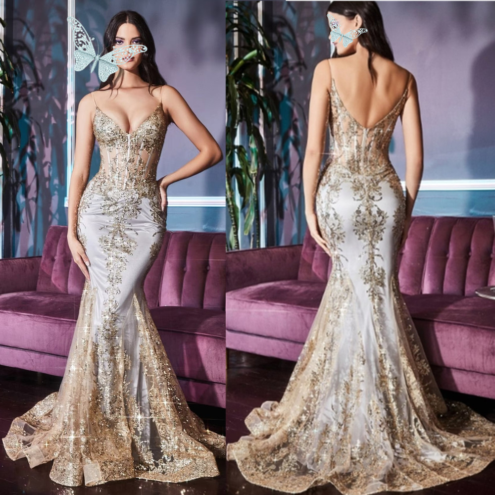 Royal Blue Evening Dresses Modern Tulle Spaghetti Straps Prom Dresses A-Line vestidos de fiesta elegantes para mujer 2025 Custom Made 02