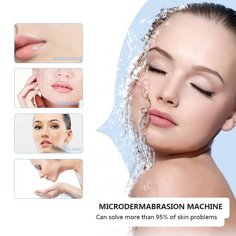 Best Selling 10 In1 Beauty Oxygen Beauty Beauty Device Aqua Jet Peel Beauty Dermabrasion Peeling Skin Moisturizer Black Head Removal Machine for Face 