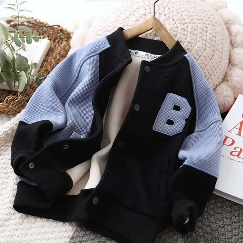 Jackets Spring Girls Jackets Autumn Winter Baseball Jackets Coats Teens Boys Cardigan Children Outwear Bomber Kids Jackets for Girls 231130