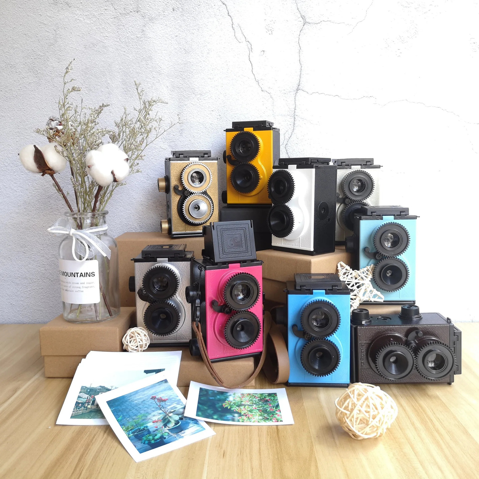 2023 XFILM Dual Reflection Camera 135MM Film Adult's Scientific Retro Finished in Gold and Silver 231221